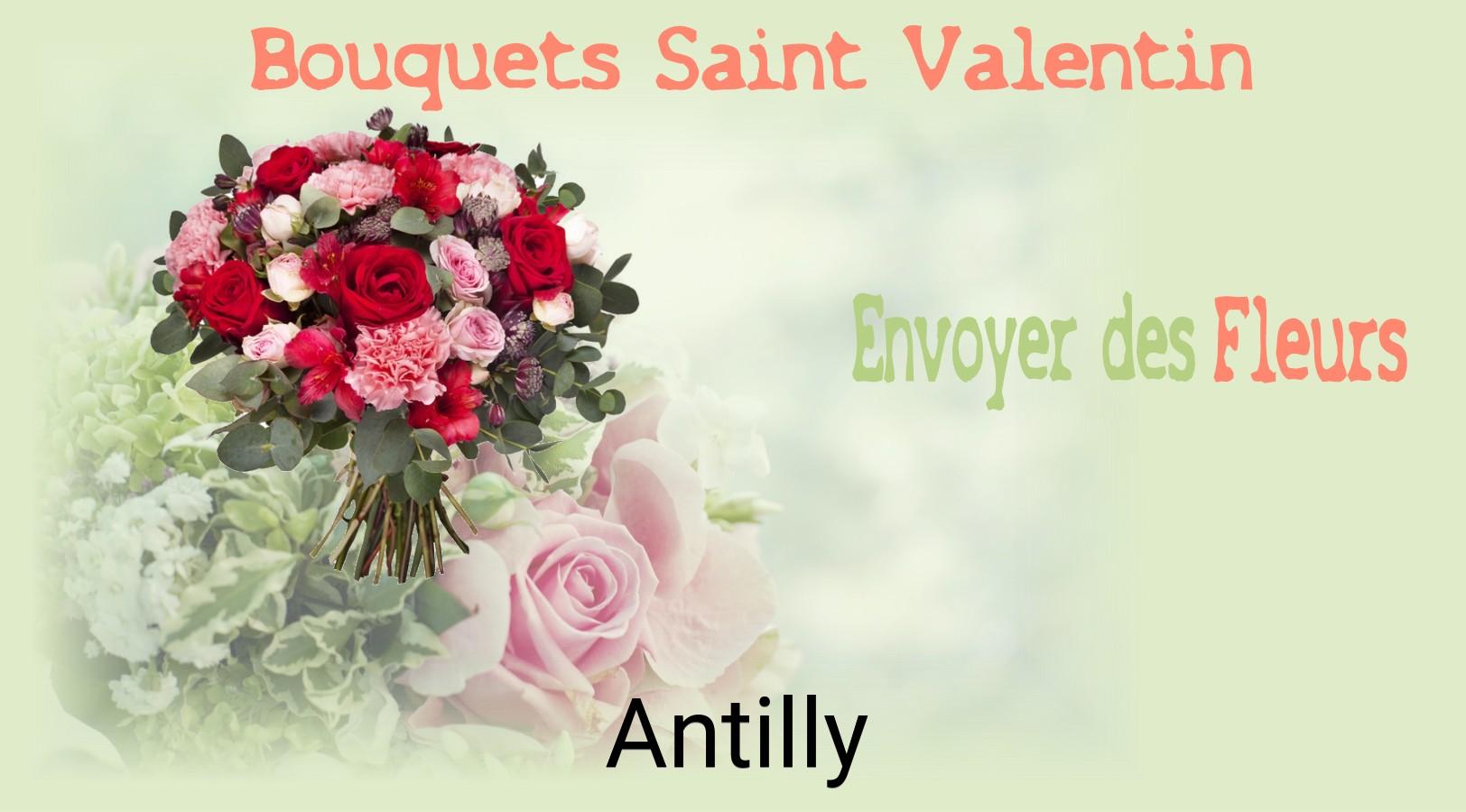 Roses de Saint-Valentin livrées à Antilly